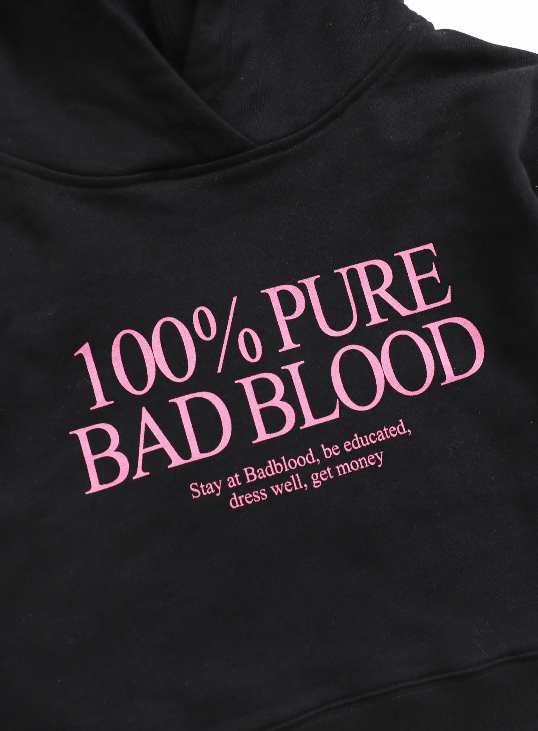 Badblood Pure Crop Hood – Black