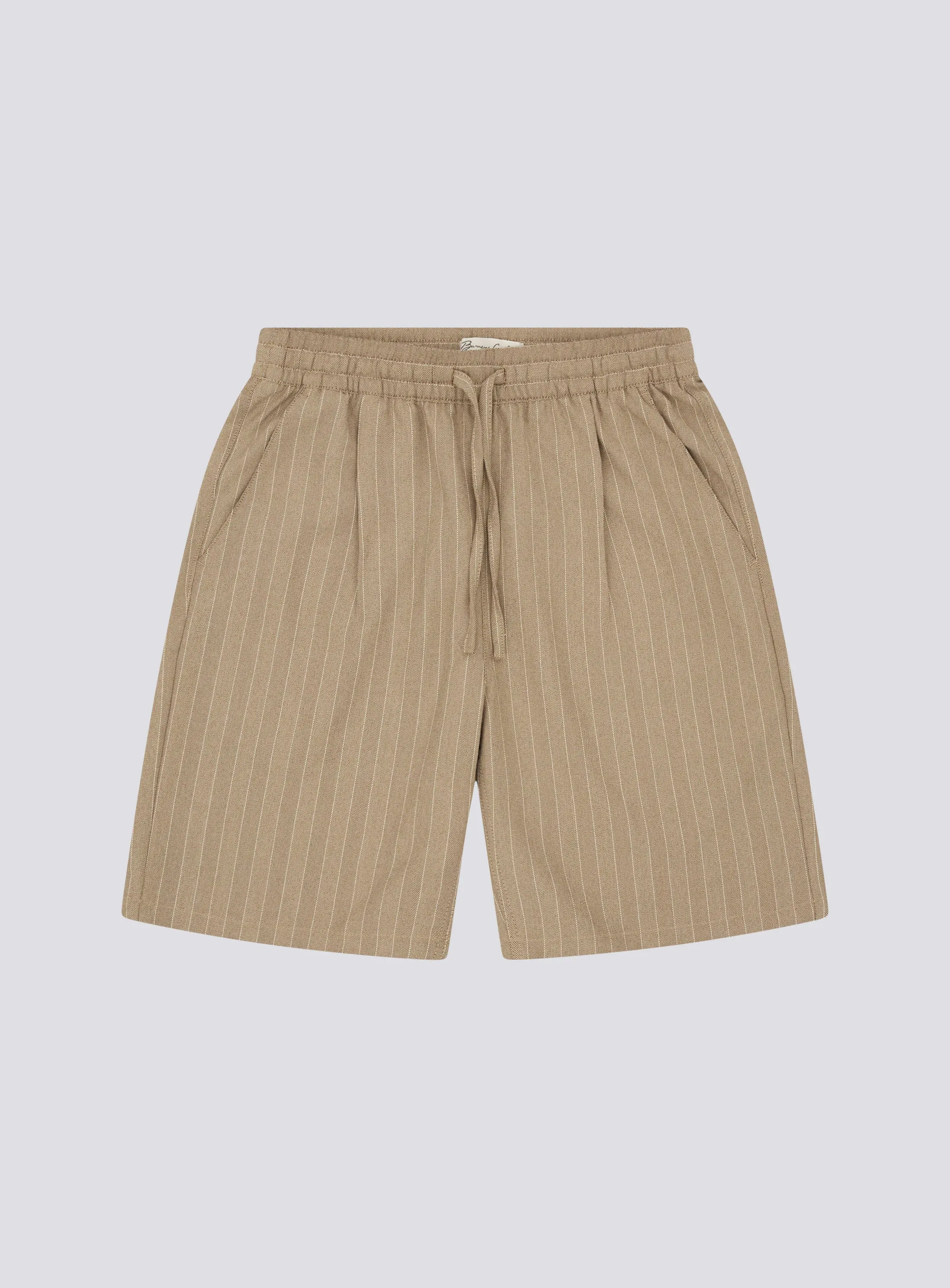 Boxy Suit Short Herringbone
