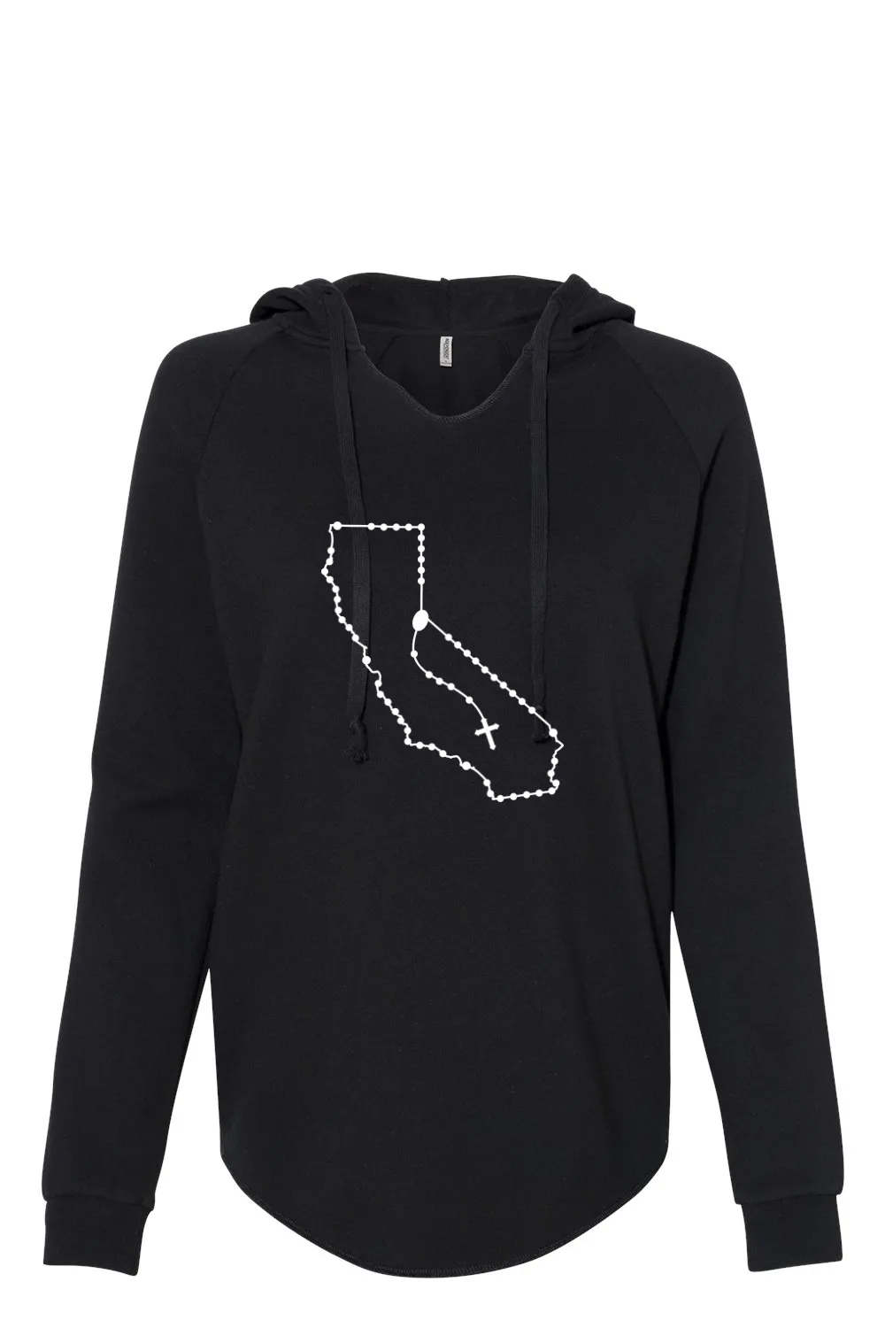 California Catholic Rosary Drop Hoodie
