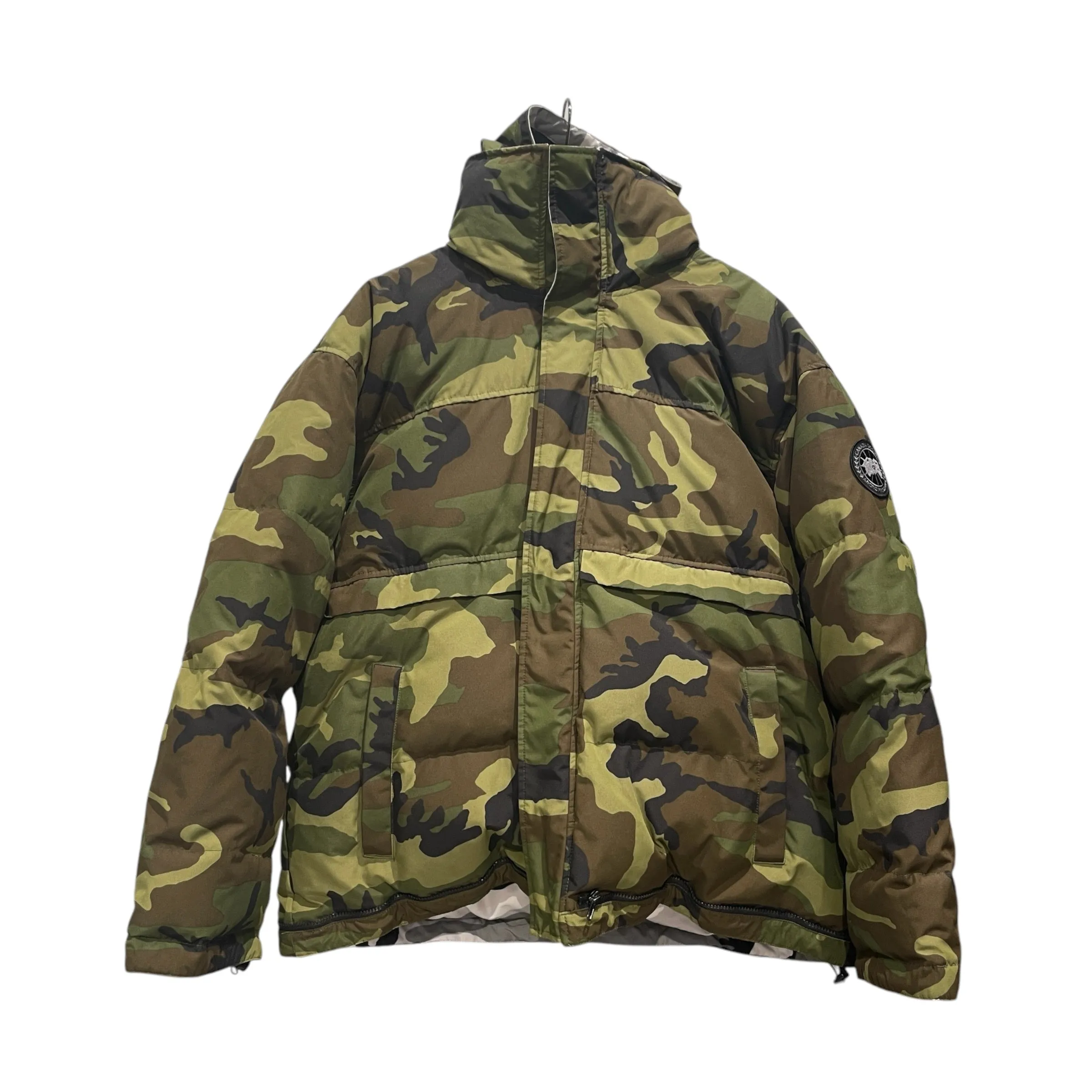 CANADA GOOSE/VETEMENTS/Coat/O/S/Nylon/WHT/Camouflage/Reversible Camo Parka