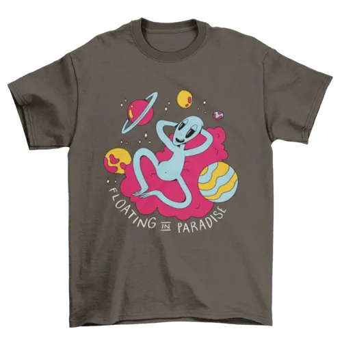 Chilling Alien T-Shirt