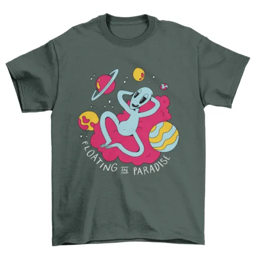 Chilling Alien T-Shirt