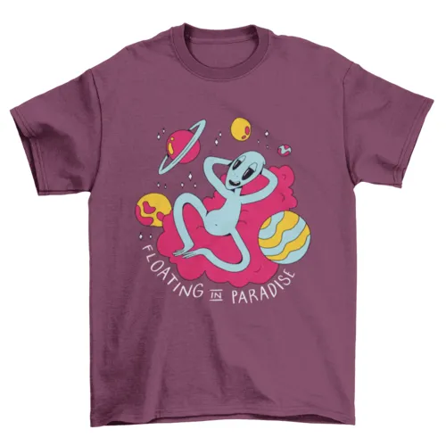 Chilling Alien T-Shirt