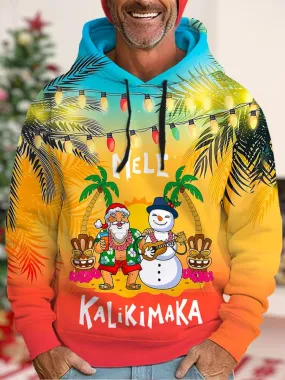 Christmas Novelty Graphic Pullover Hoodie