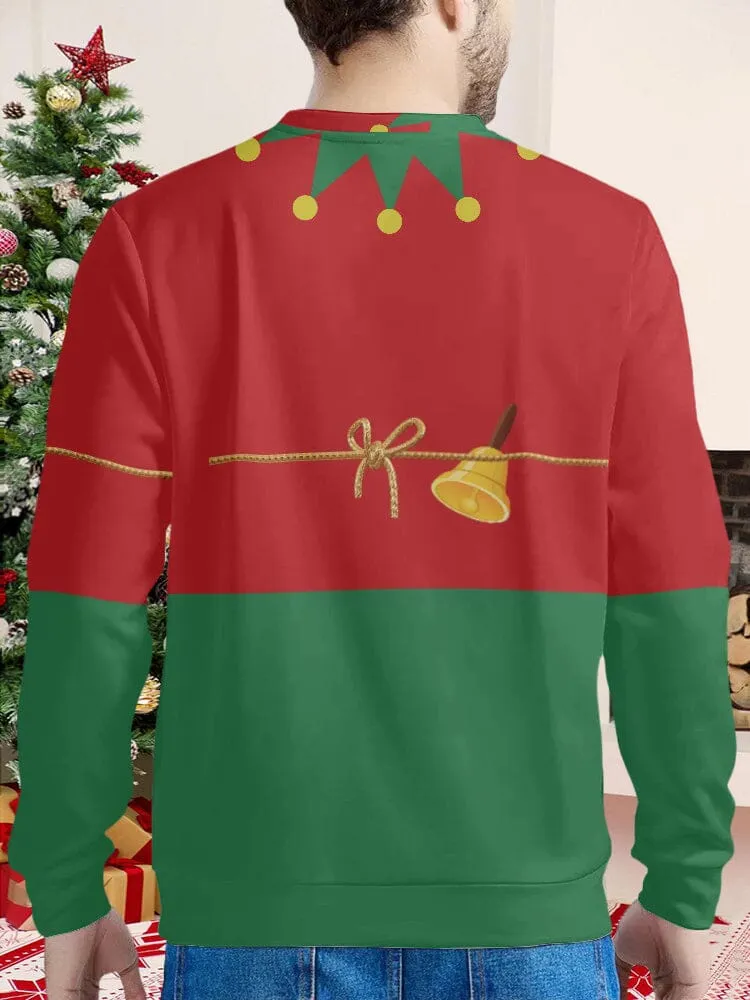 Christmas Reindeer Graphic Hoodie