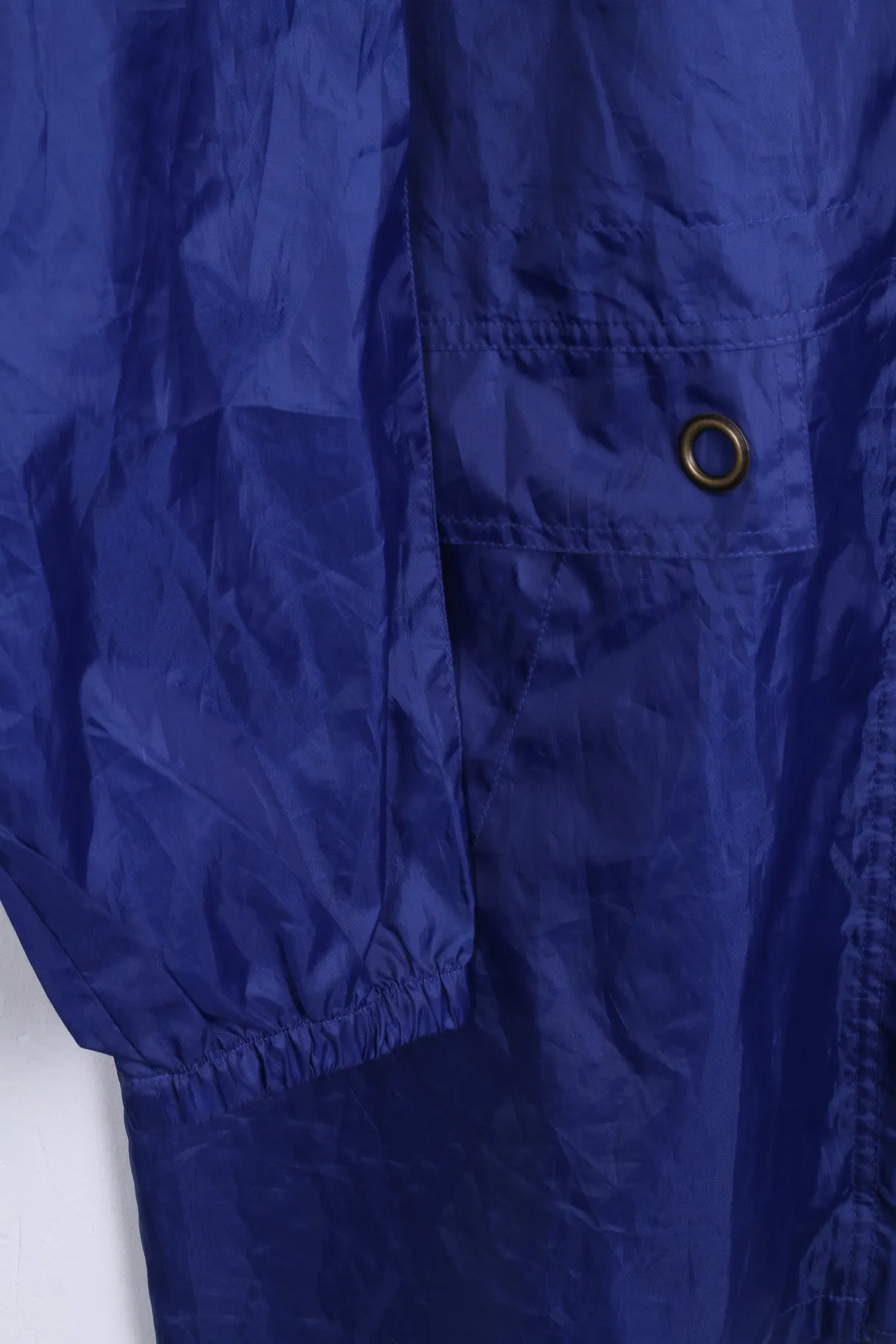 DAMART Womens L Jacket Navy Lightweight Parka Sport Vintage