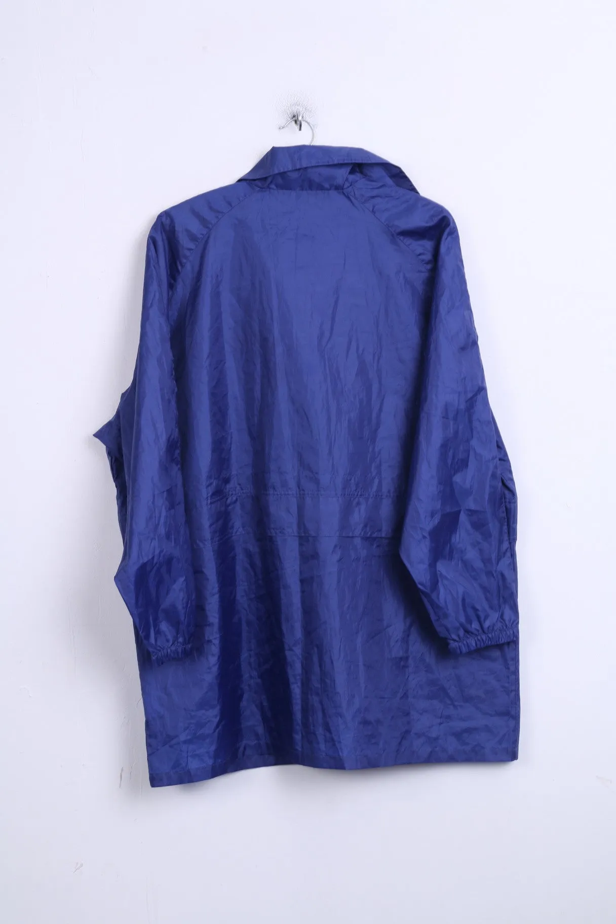DAMART Womens L Jacket Navy Lightweight Parka Sport Vintage