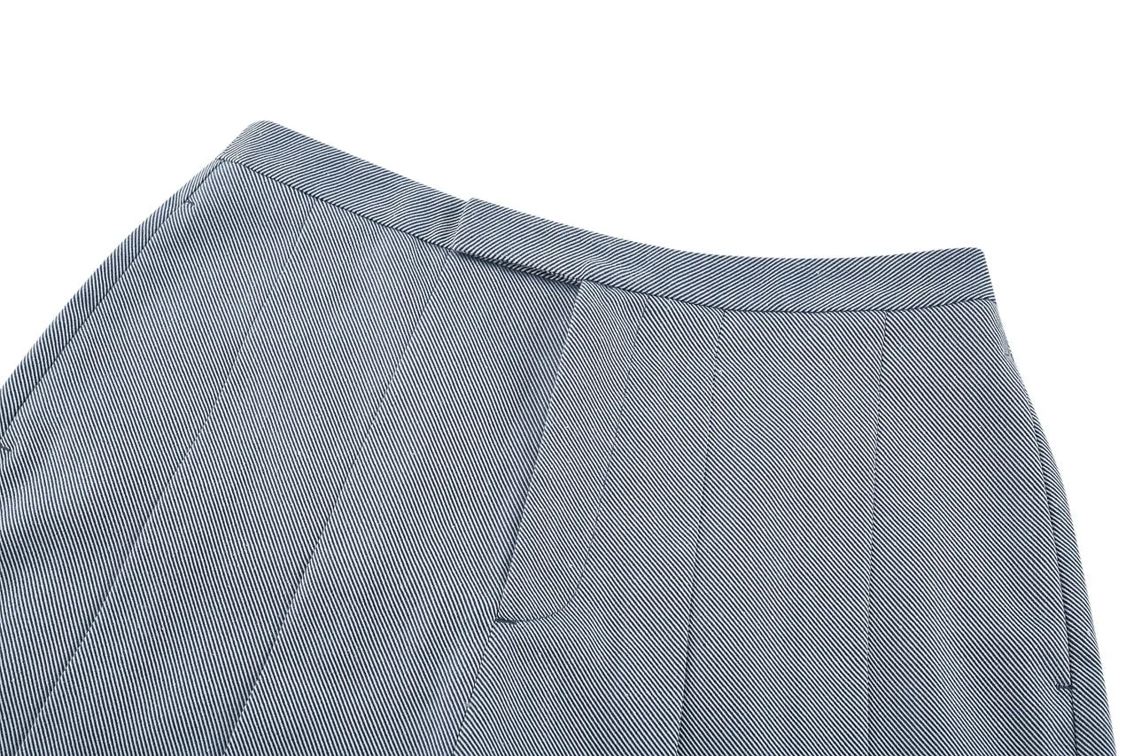 Denim Look Twill Skorts