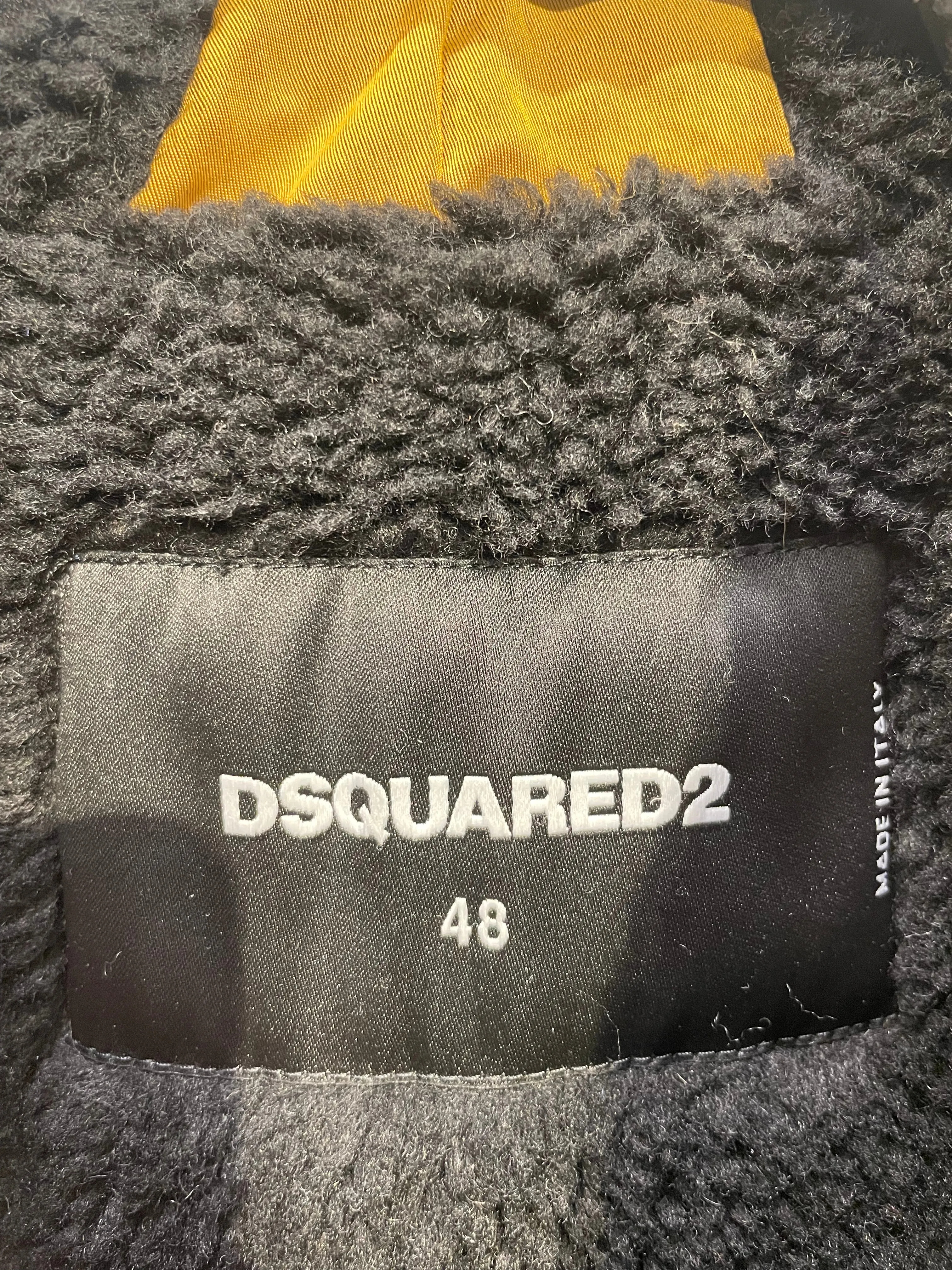 DSQUARED2/Jacket/48/YLW/parka