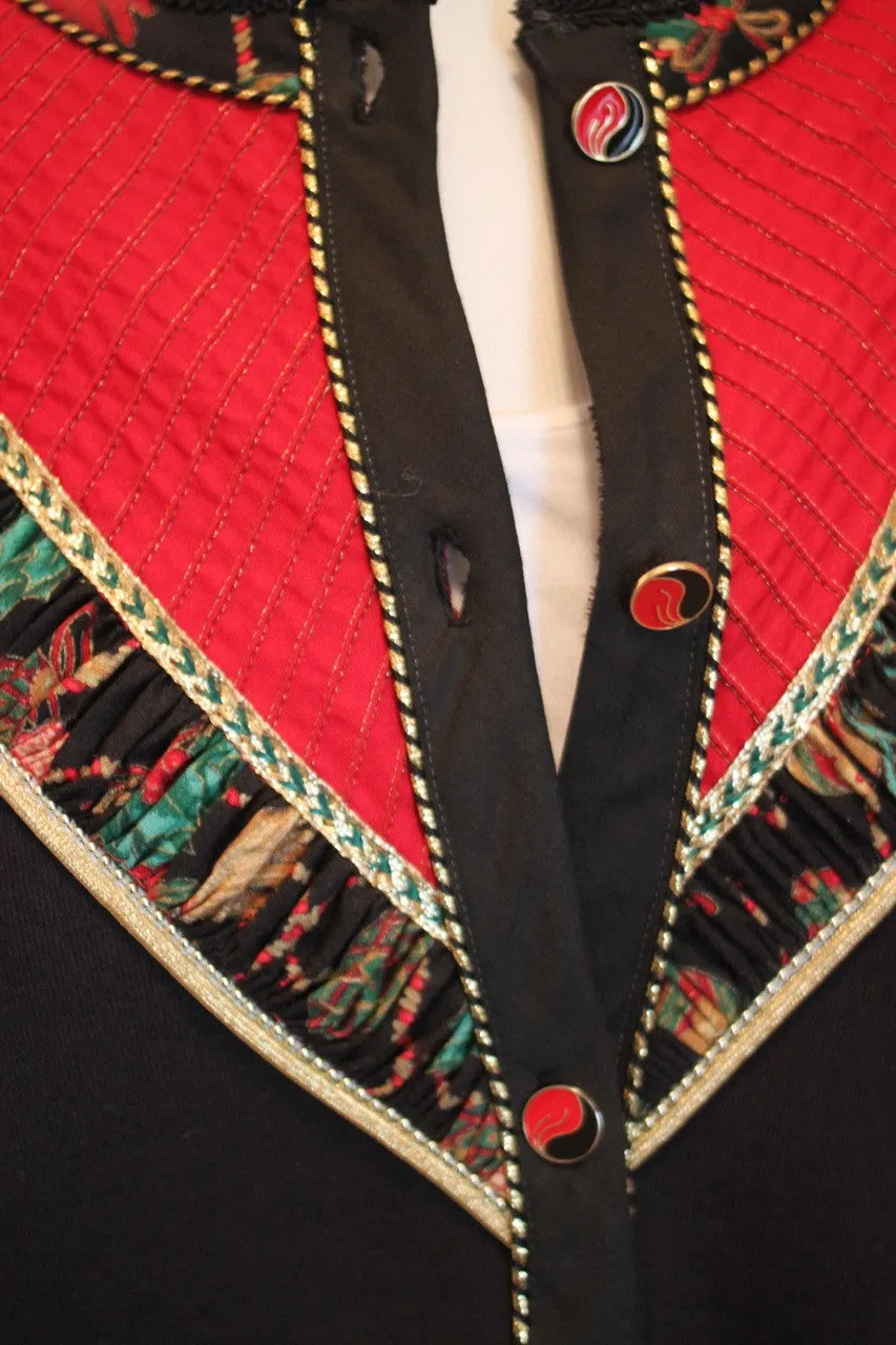 Holiday Sweatshirt Jacket
