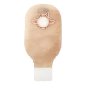 Hollister 18142 New Image 2-Piece Drainable Pouch With Integrated AF300 Filter, Two Sided Comfortwear Panel And Clamp Closure 1-3/4" Flange, 12" L, Standard, Beige, With Belt Tabs