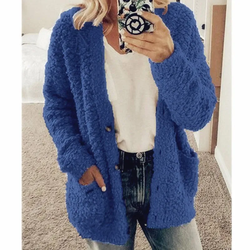 ⭐HOT SALE 49% OFF🌹Autumn And Winter Plus Size Cardigan Casual Velvet Short Jacket