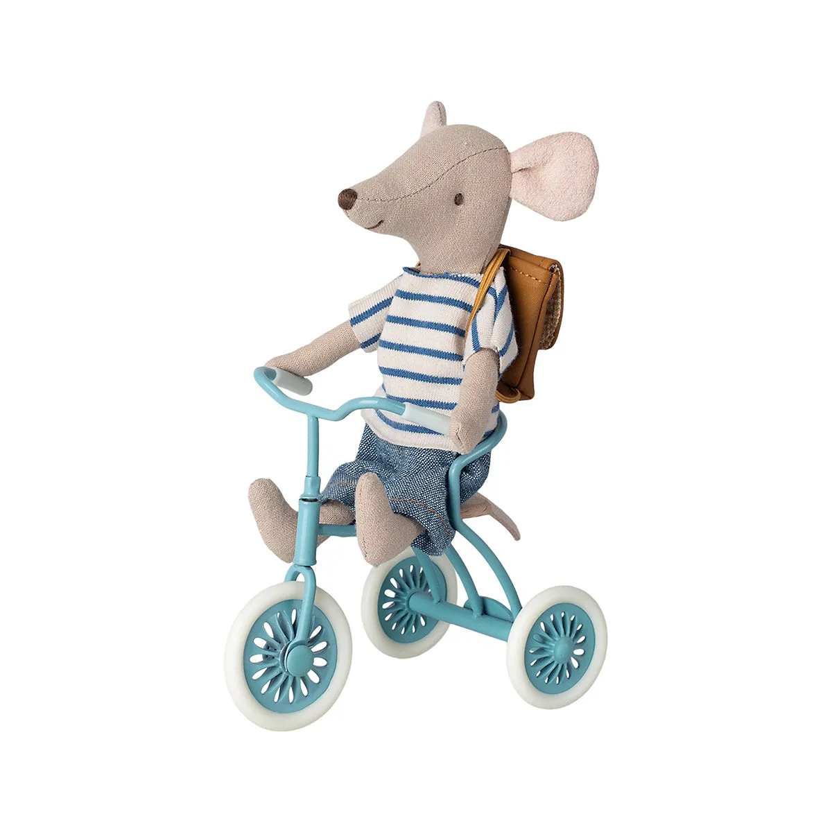 Maileg Tricycle Mouse Big Brother with Bag