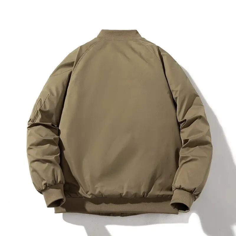 Men's Hooded Bomber Jacket