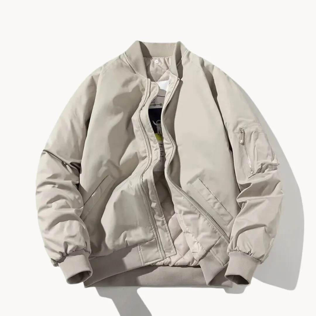 Men's Hooded Bomber Jacket