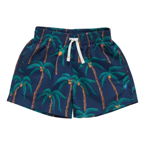 Men's Palm Tree Swim Shorts