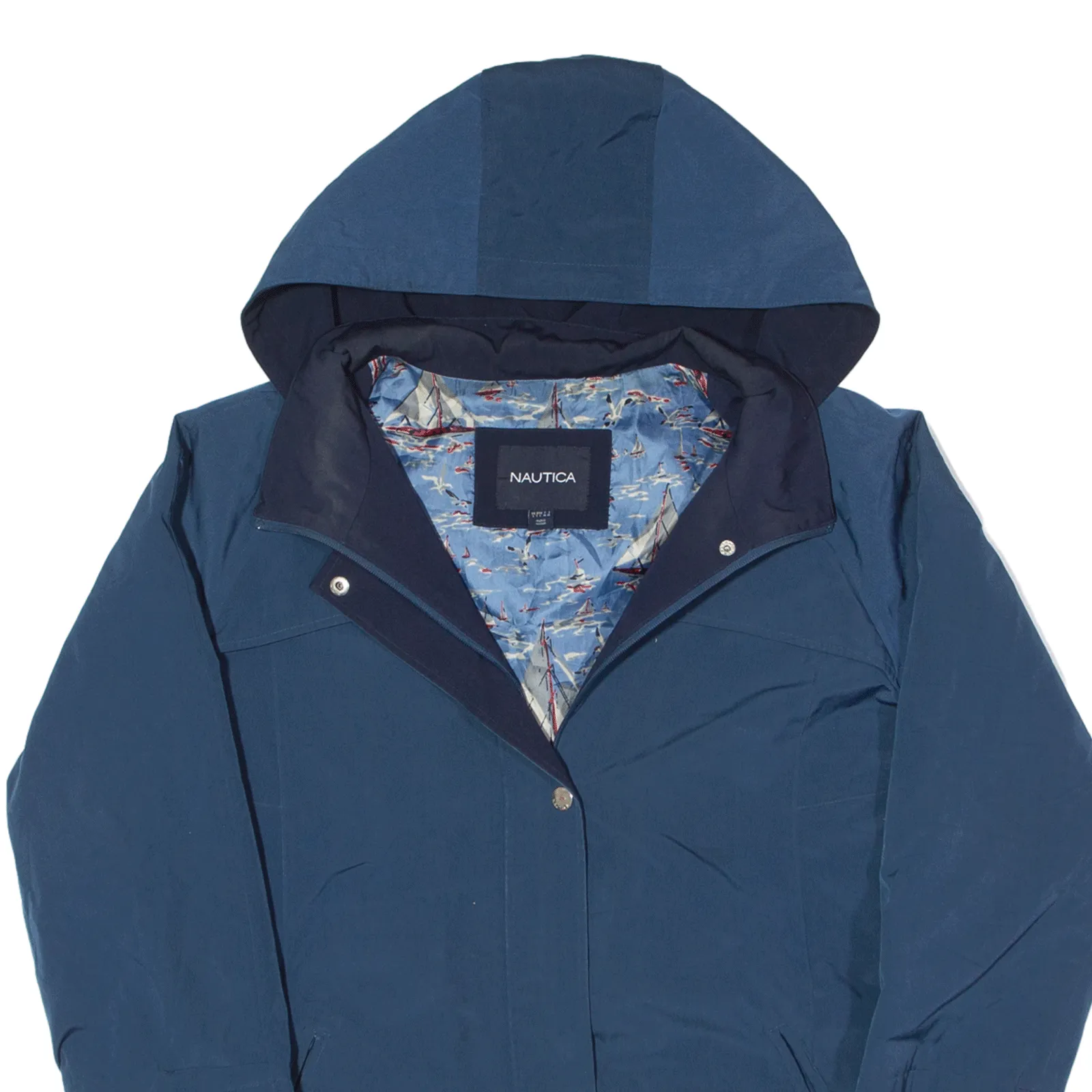 NAUTICA Lightweight Parka Jacket Blue Womens L