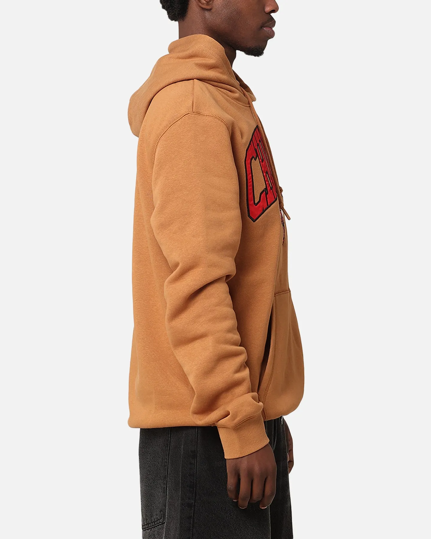 New Era Chicago Bulls Pullover Hoodie Medium Beige