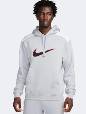 Nike  Men Lifestyle Hoody Wolf Grey