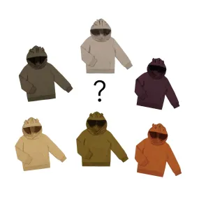 OUTLET REINDEER HOODIE (Sinertävä/Musta/Vihertävä/Rusehtava/Punertava)
