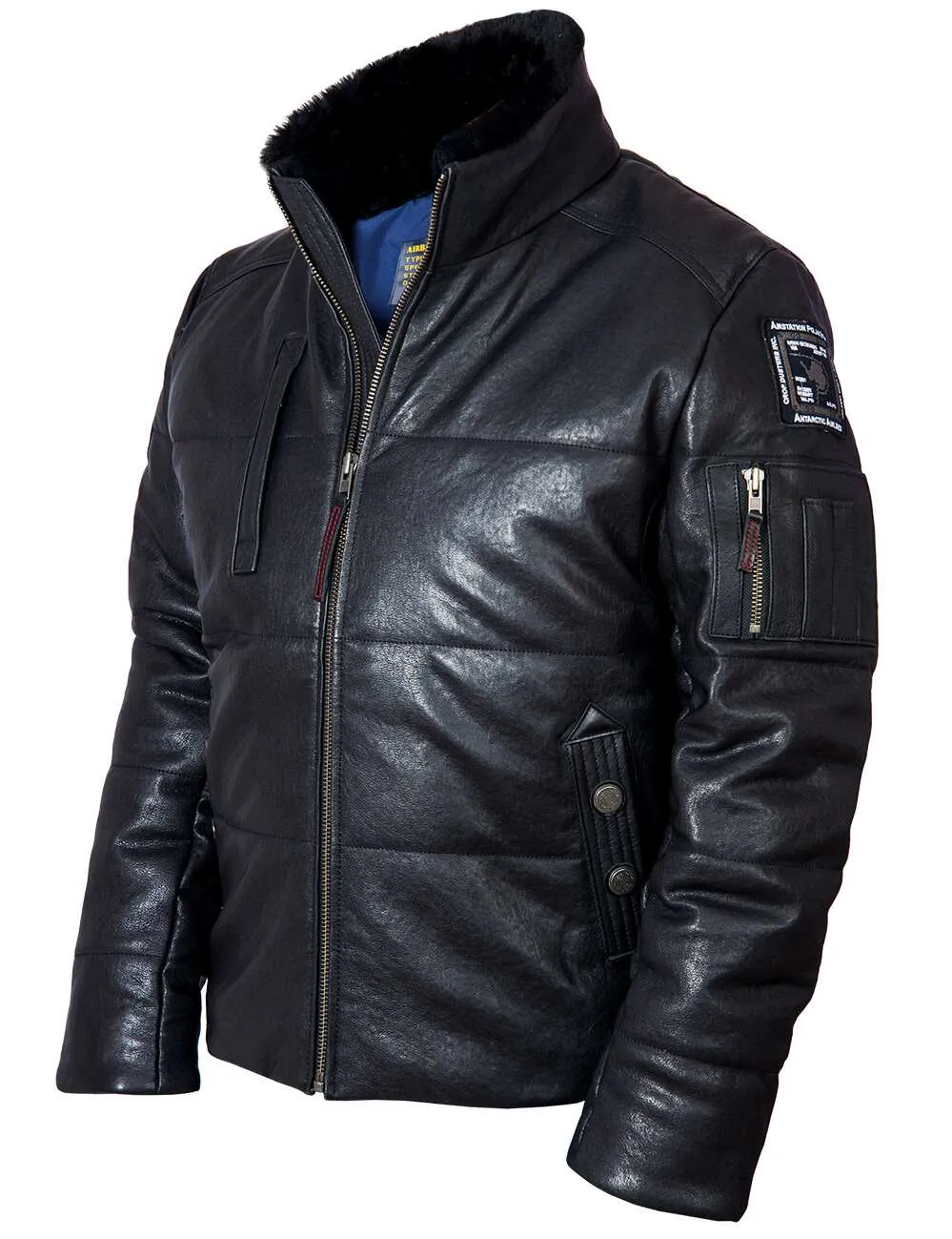 Polar Star Leather Parka short Art. 505