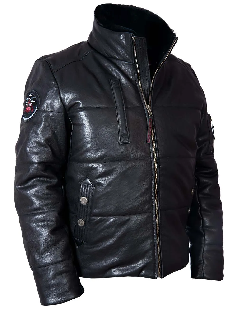 Polar Star Leather Parka short Art. 505