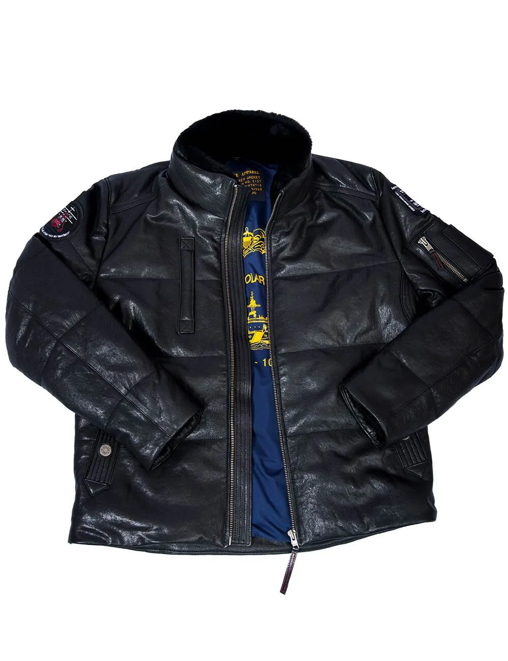 Polar Star Leather Parka short Art. 505