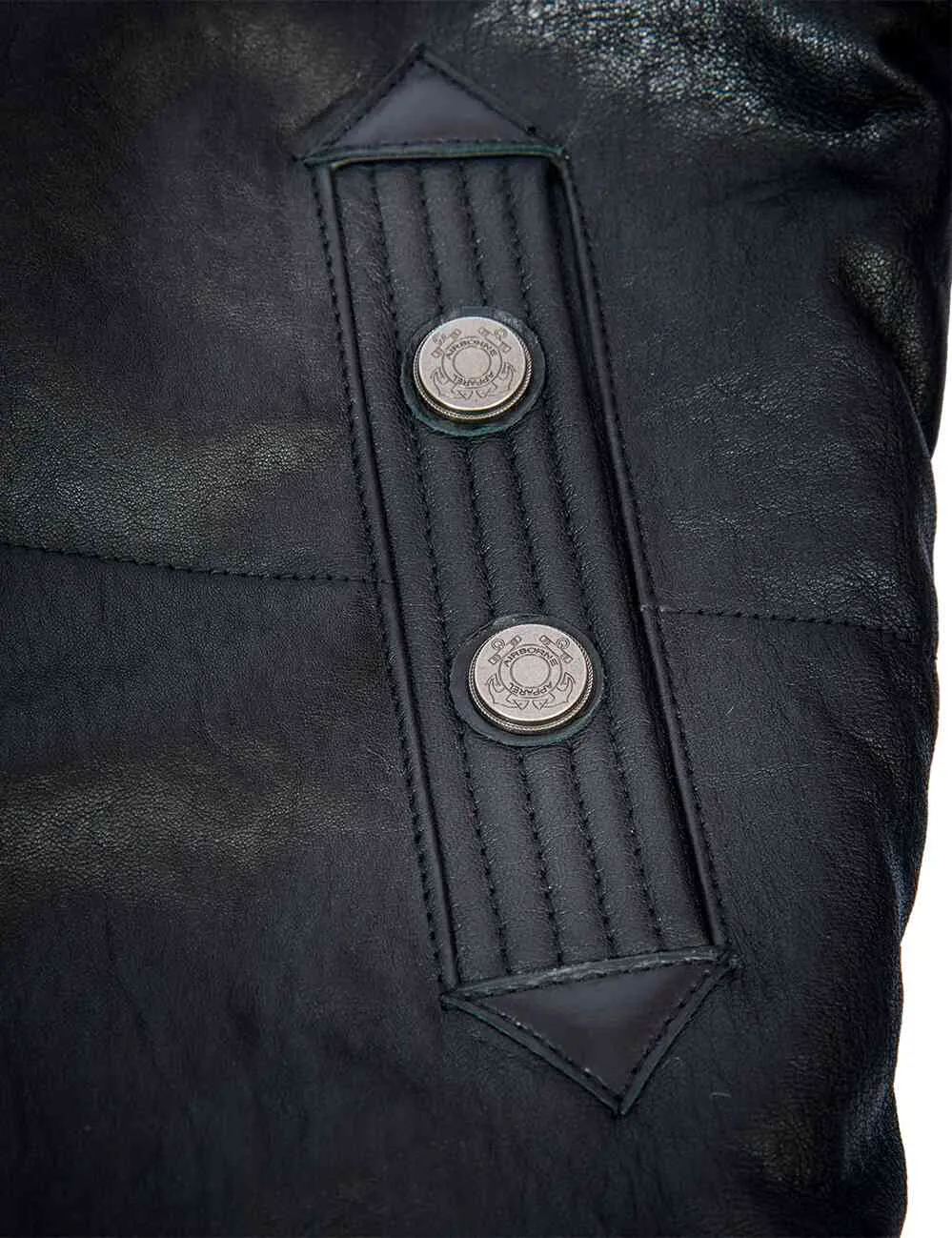 Polar Star Leather Parka short Art. 505