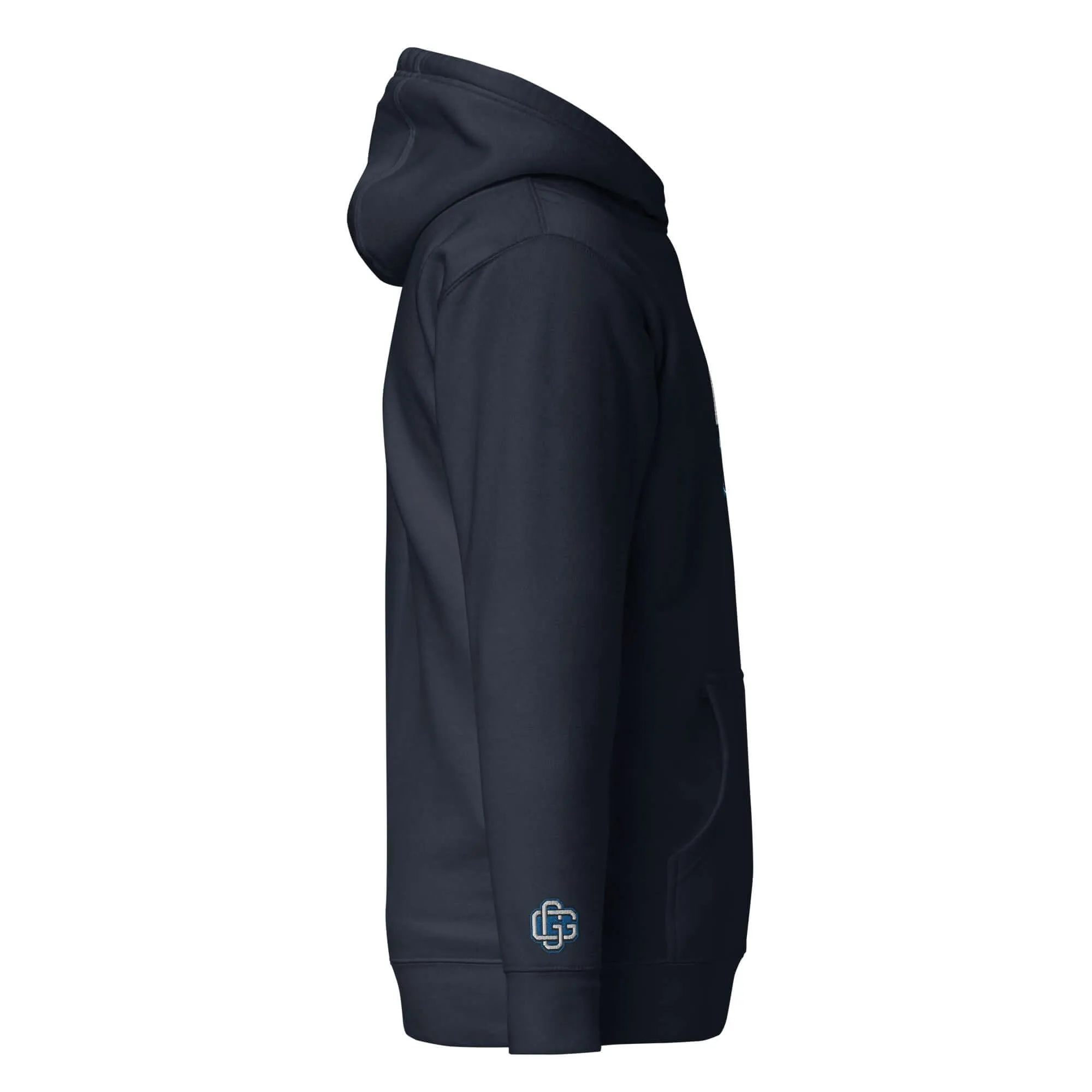 "Blue Collar Baller" Embroidered Unisex Hoodie (Color options available)