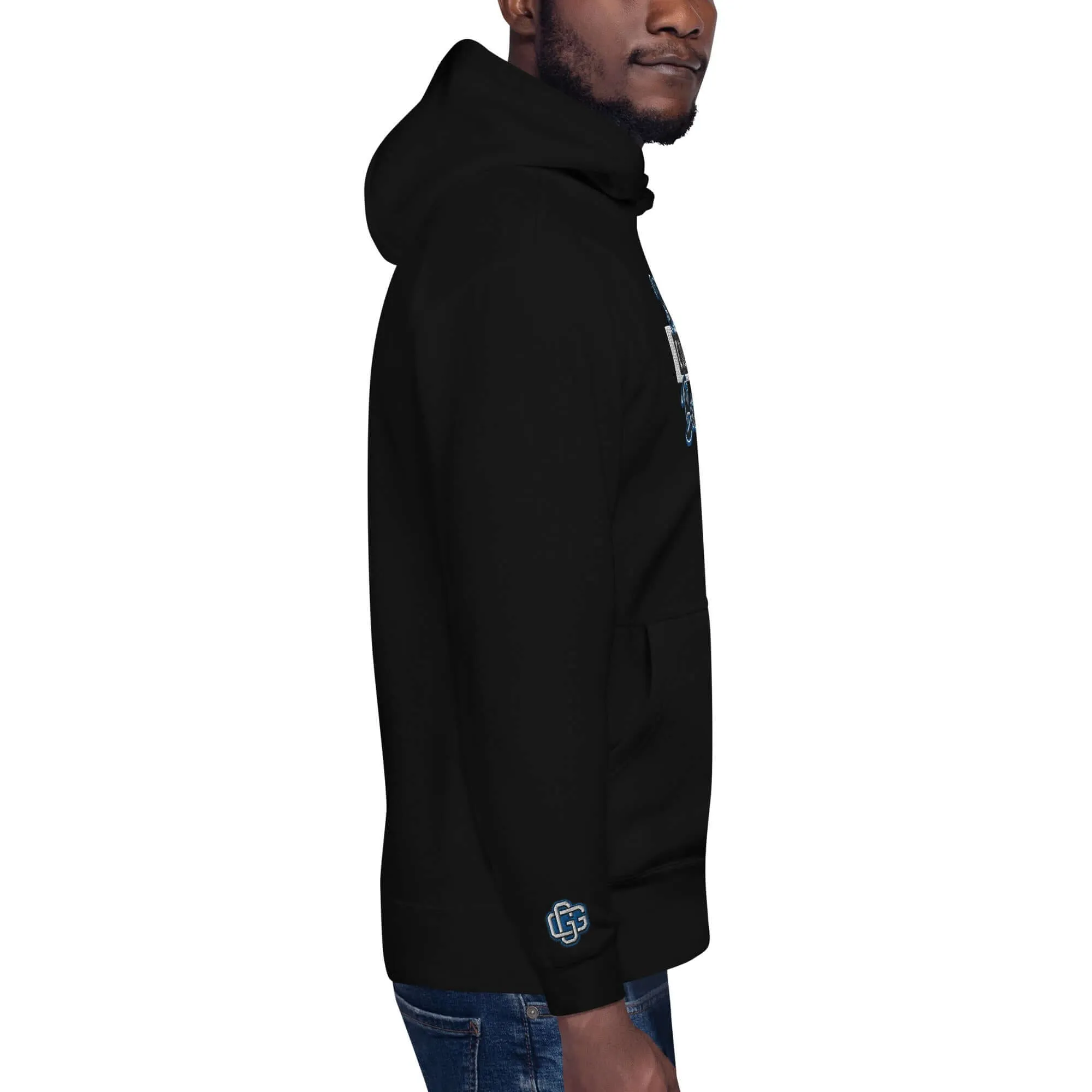 "Blue Collar Baller" Embroidered Unisex Hoodie (Color options available)