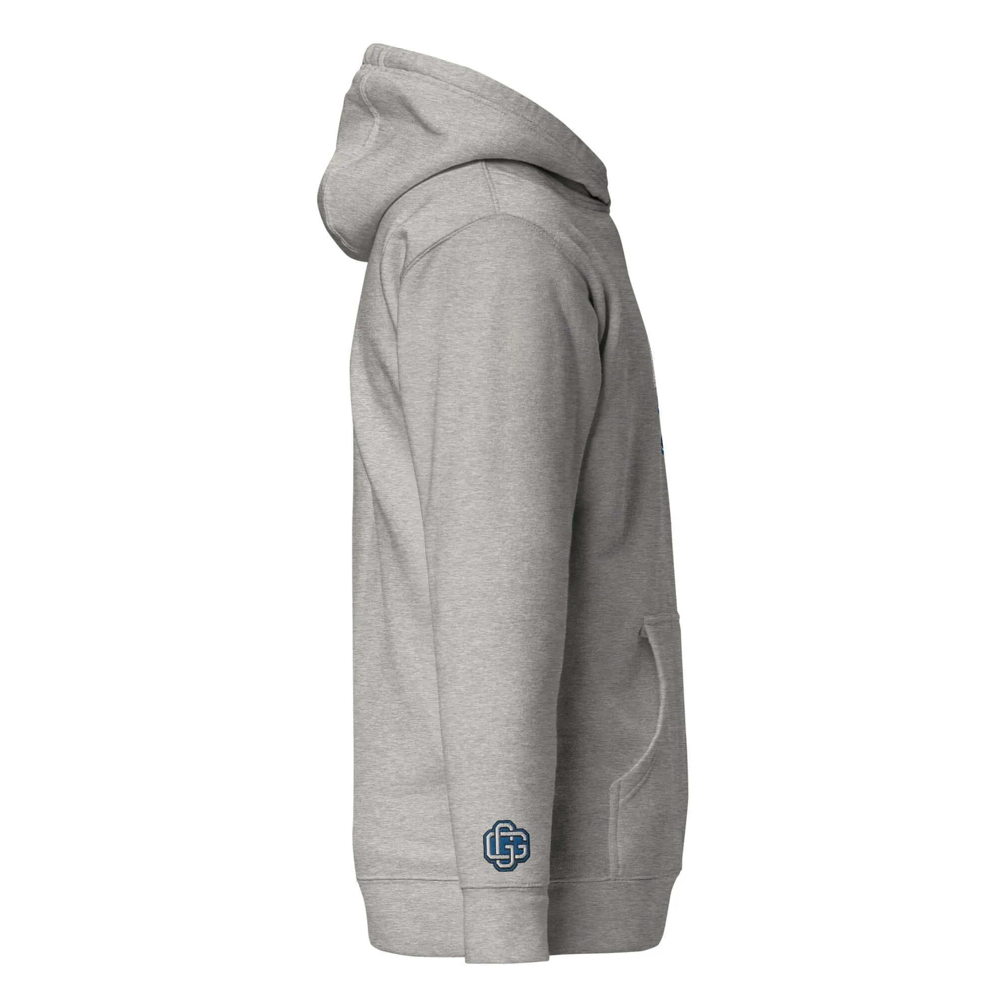 "Blue Collar Baller" Embroidered Unisex Hoodie (Color options available)