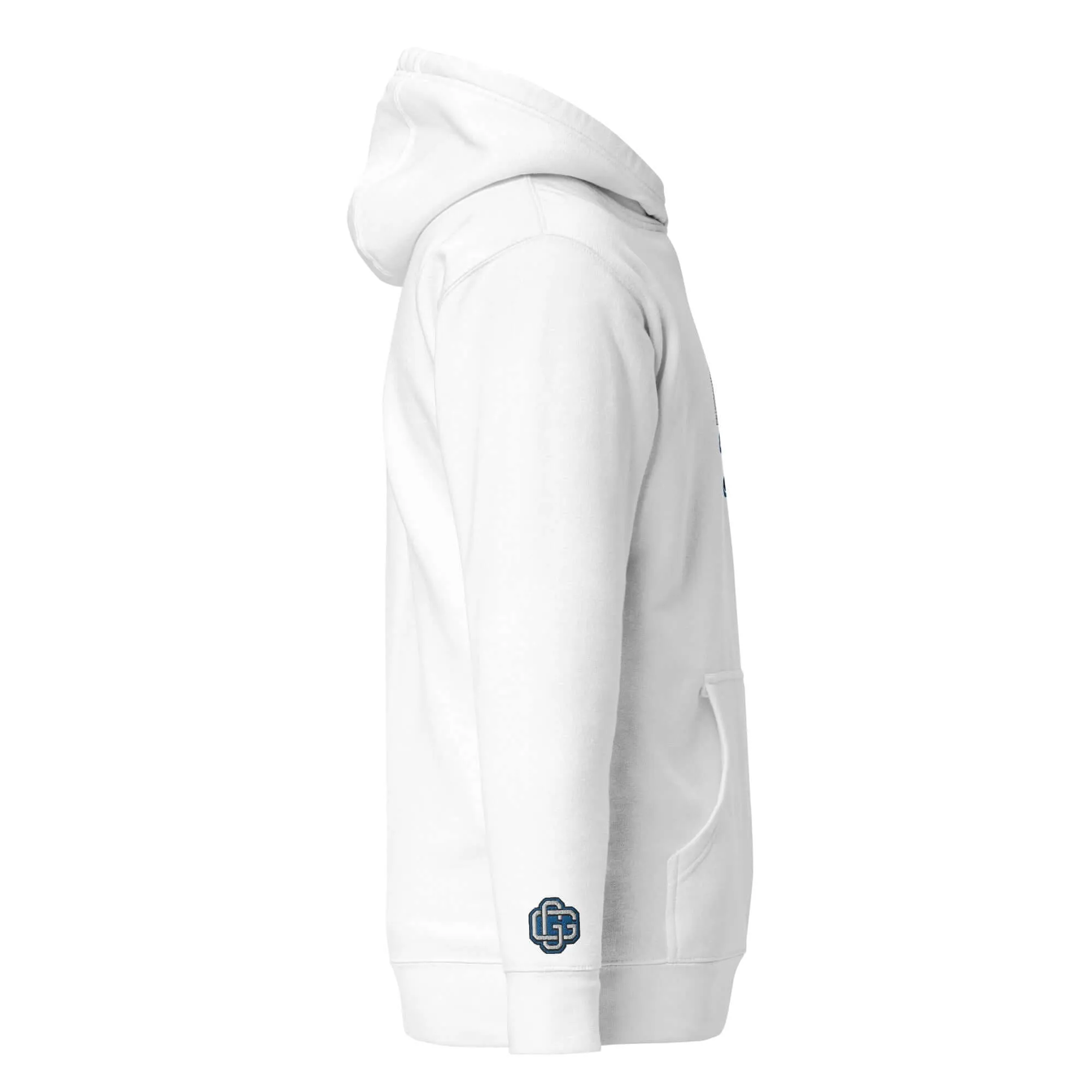 "Blue Collar Baller" Embroidered Unisex Hoodie (Color options available)