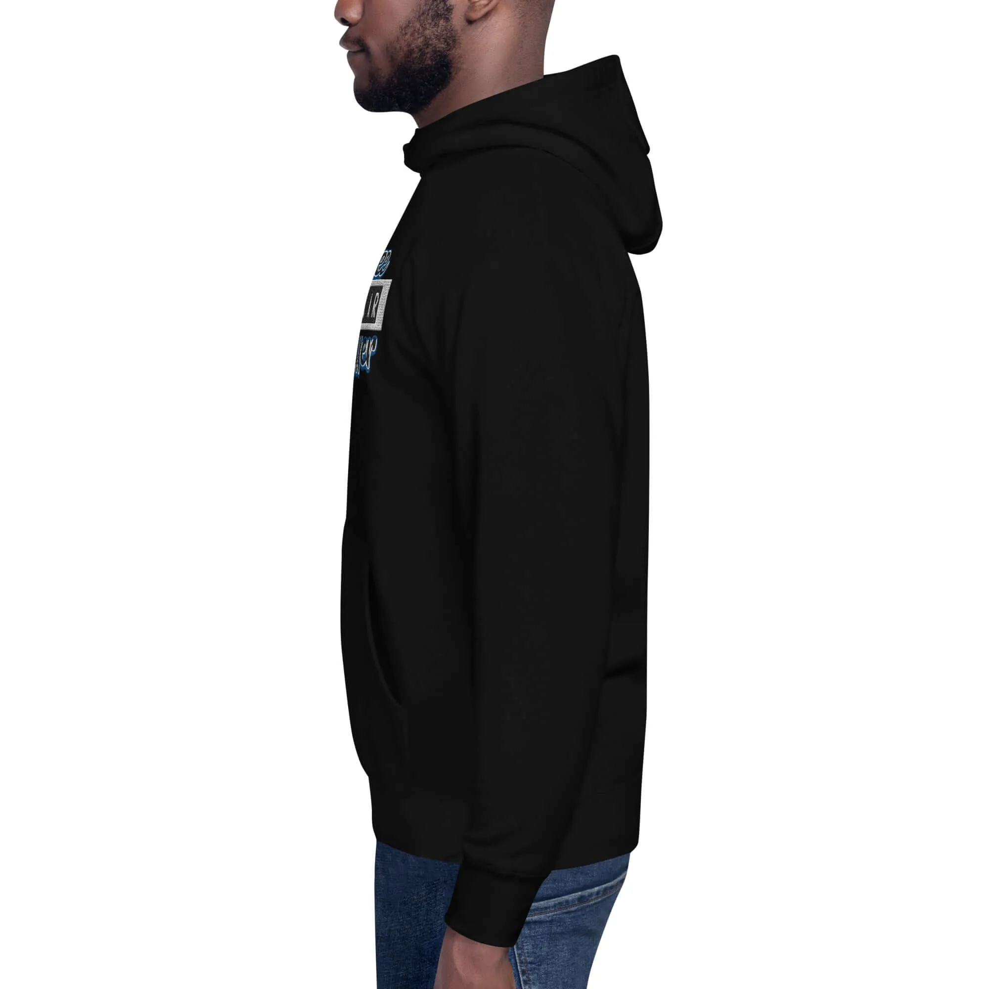 "Blue Collar Baller" Embroidered Unisex Hoodie (Color options available)