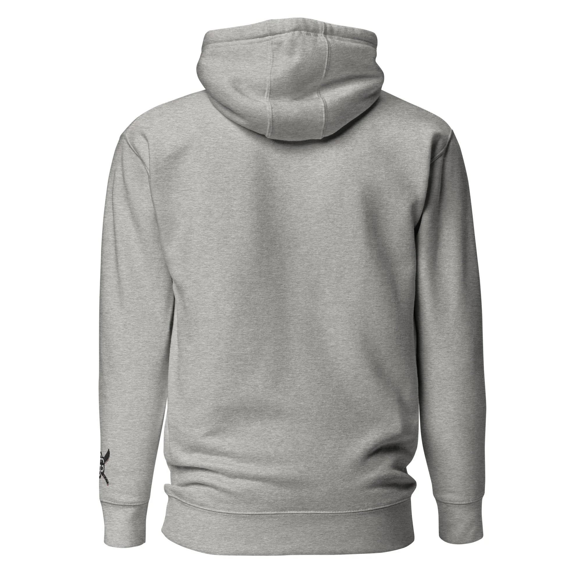 "Machete" Unisex Embroidered Pullover Hoodie - Urban Streetwear Apparel