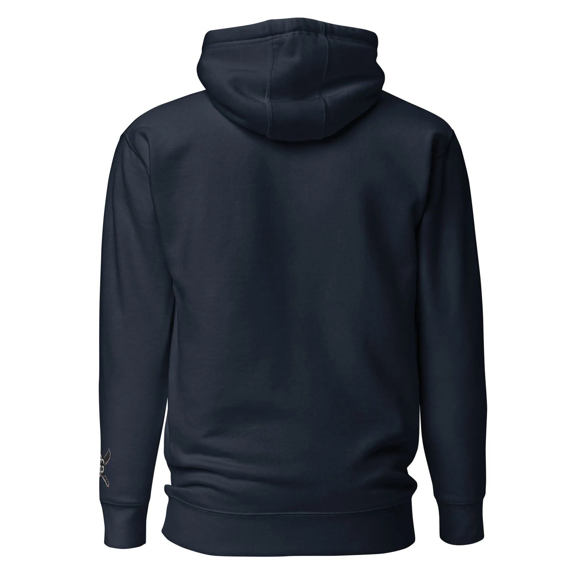 "Machete" Unisex Embroidered Pullover Hoodie - Urban Streetwear Apparel