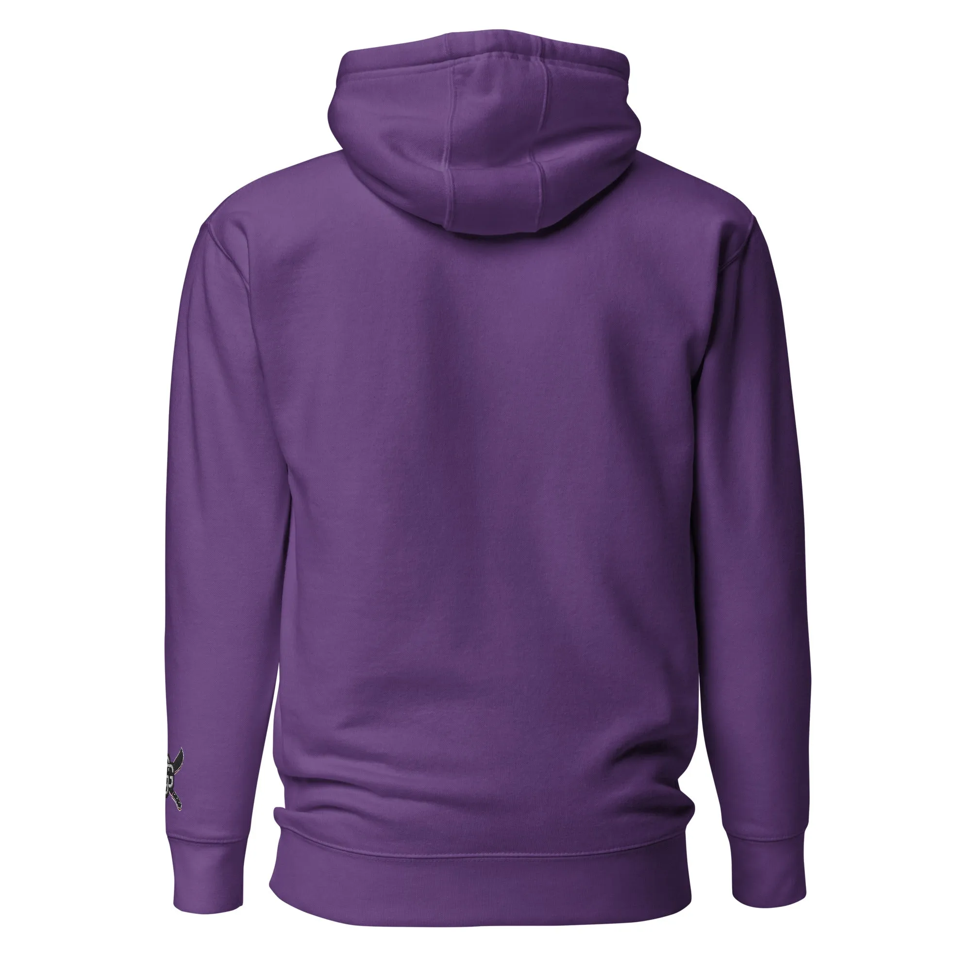 "Machete" Unisex Embroidered Pullover Hoodie - Urban Streetwear Apparel