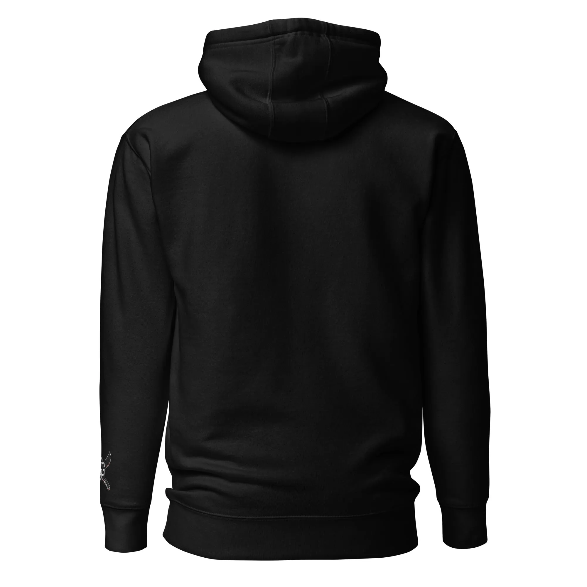 "Machete" Unisex Embroidered Pullover Hoodie - Urban Streetwear Apparel