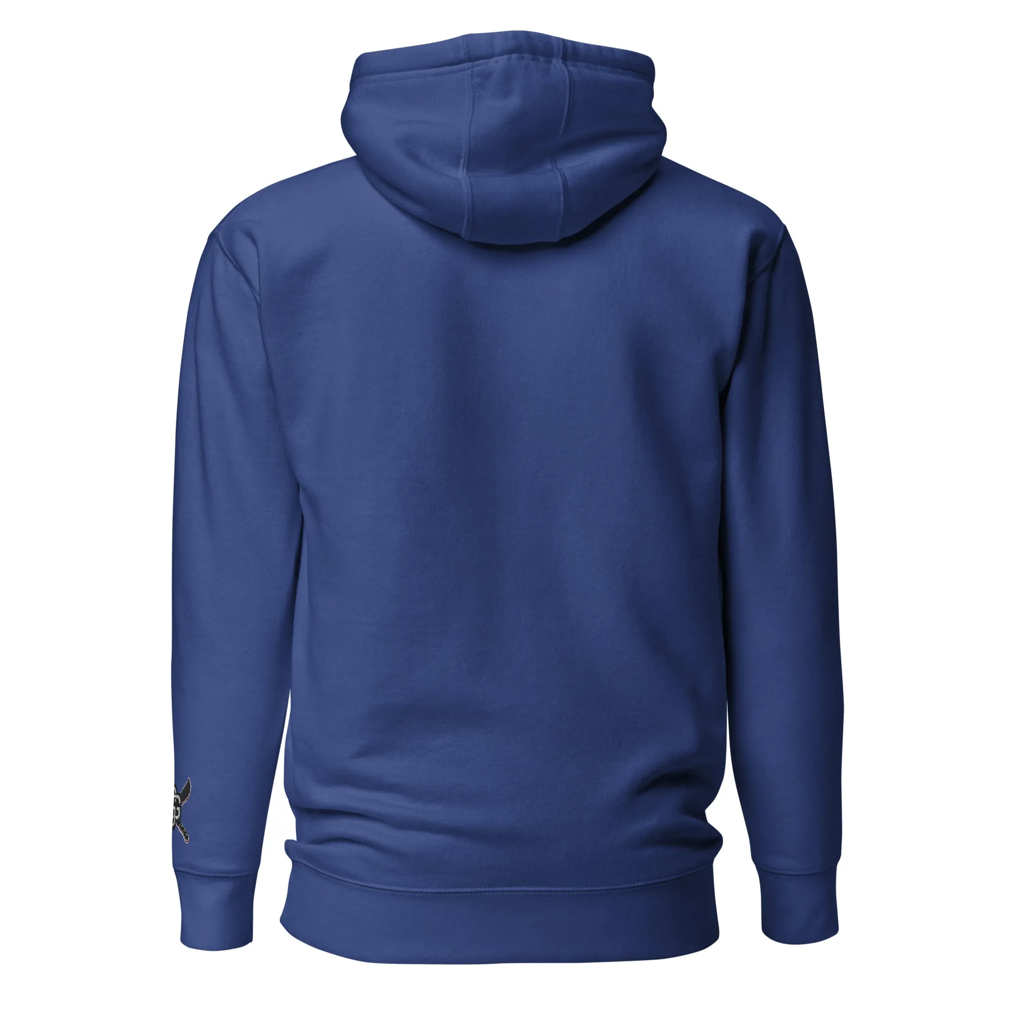 "Machete" Unisex Embroidered Pullover Hoodie - Urban Streetwear Apparel
