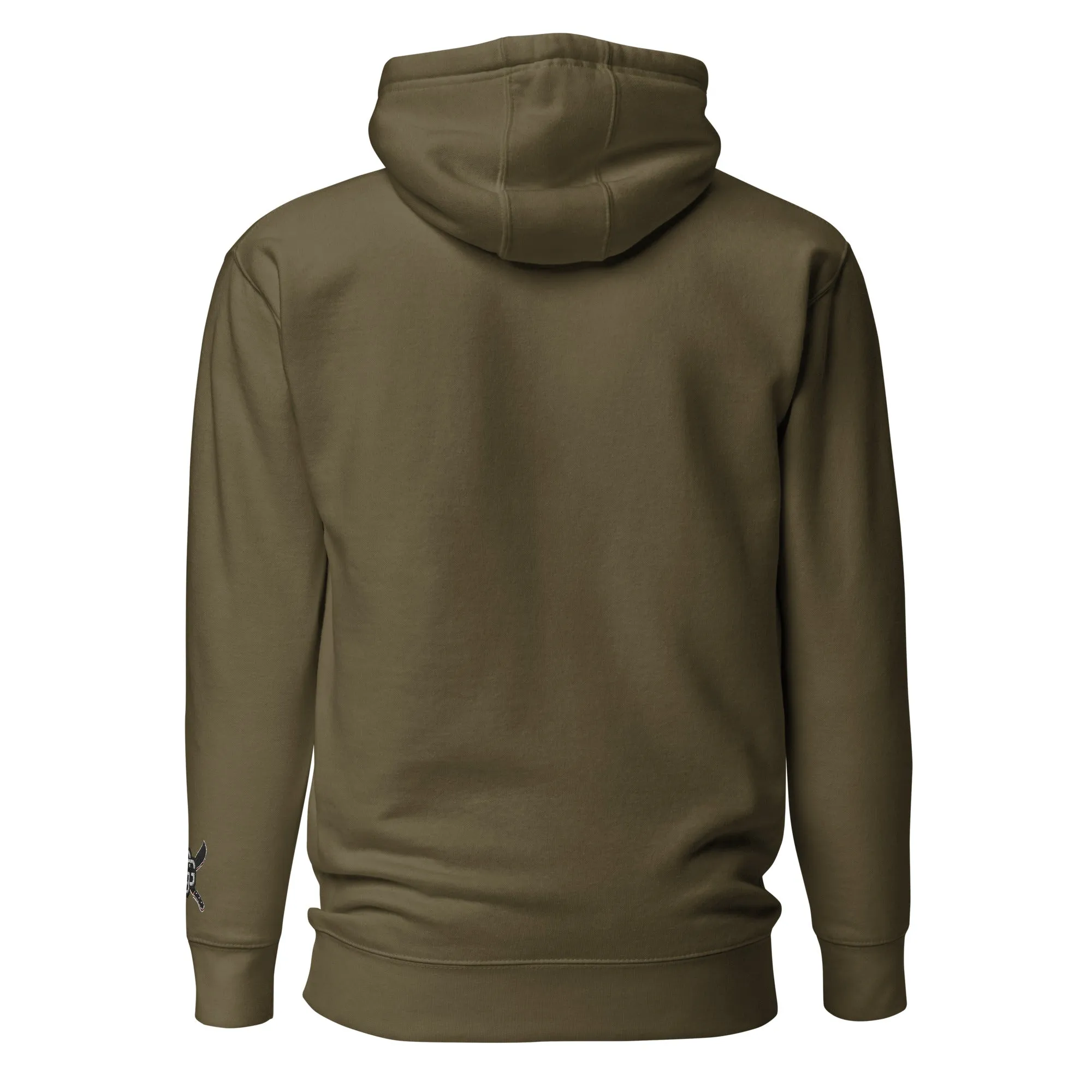 "Machete" Unisex Embroidered Pullover Hoodie - Urban Streetwear Apparel