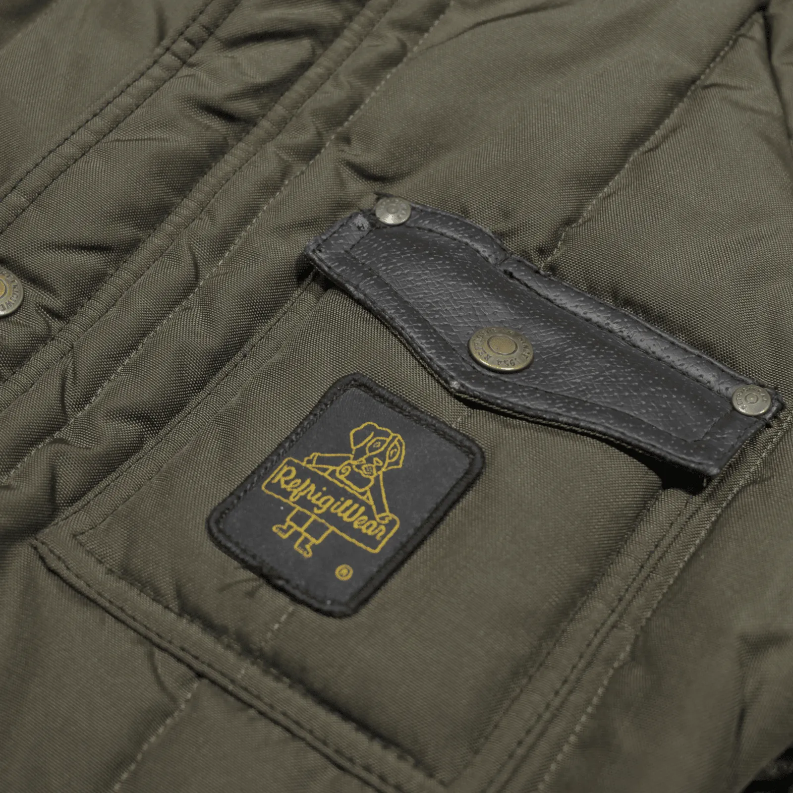 REFRIGIWEAR Insulated Parka Jacket Green Boys 10Y