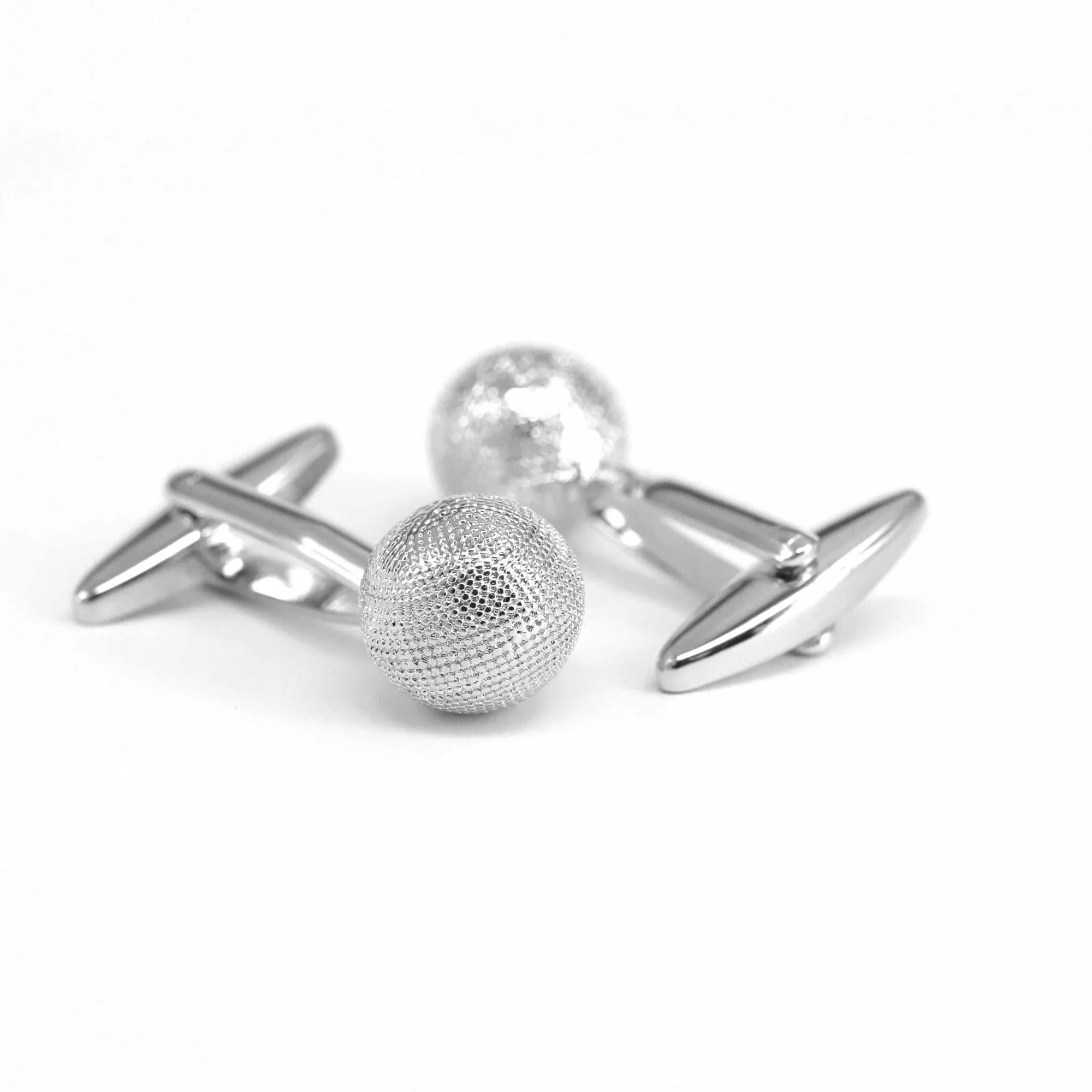 Sphere Microdot Cufflinks
