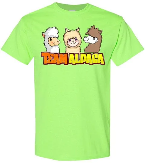 t-shirt: Team Alpaca Gildan Short-Sleeve