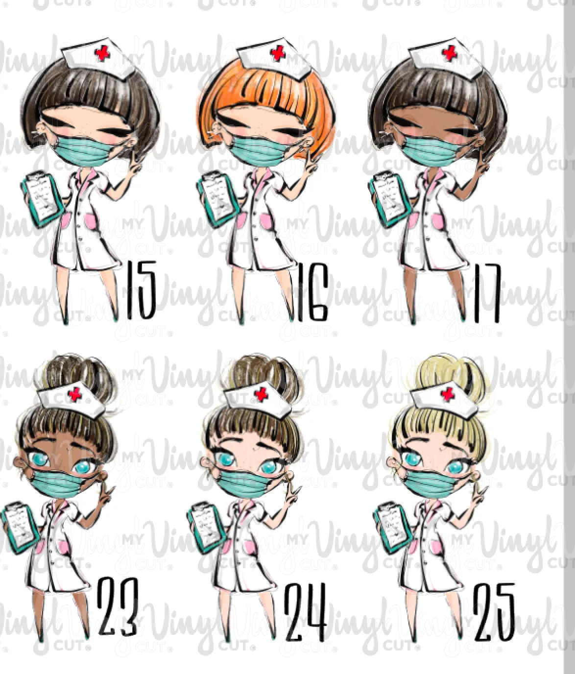 Waterslide Decal MEDIC Hospital Worker Healthcare Professional