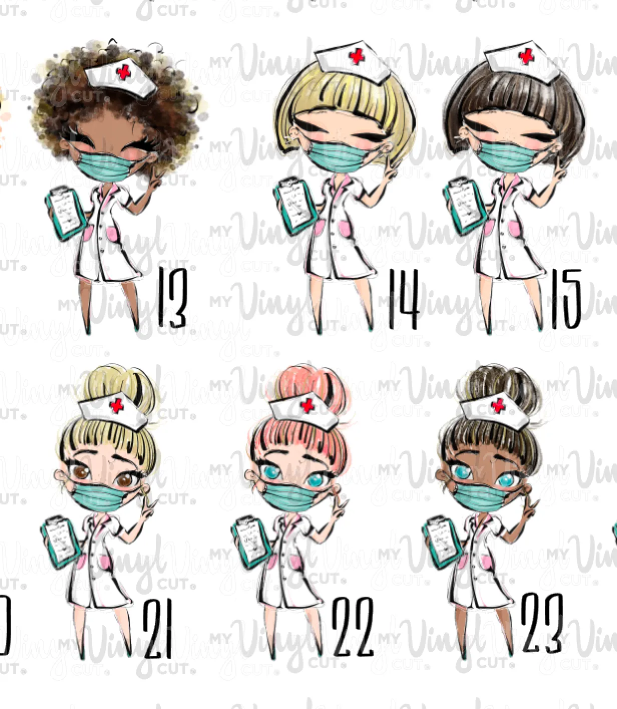 Waterslide Decal MEDIC Hospital Worker Healthcare Professional